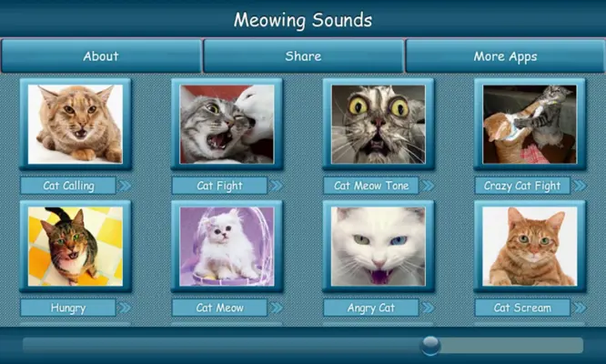 Meowing Cat Sounds android App screenshot 14