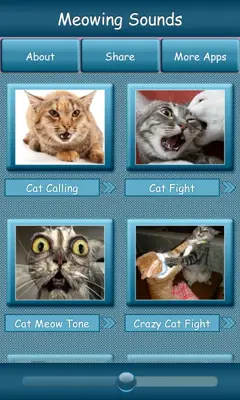 Meowing Cat Sounds android App screenshot 6